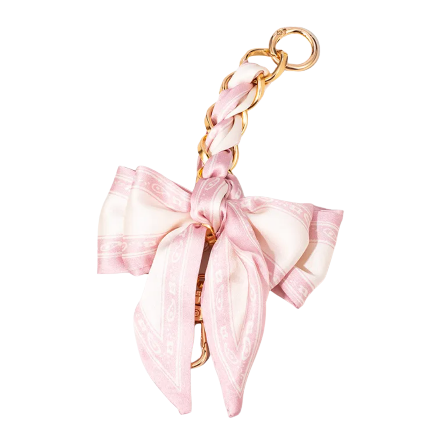 Silk Bow Bag Charm
