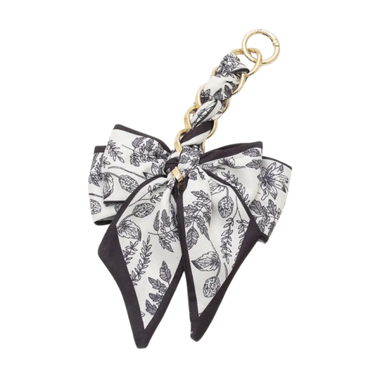 Silk Bow Bag Charm